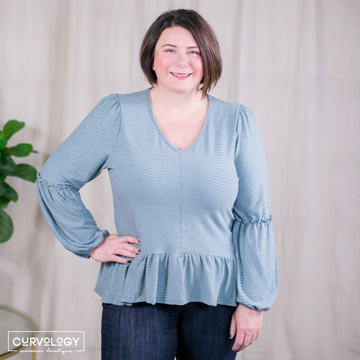 Grateful Ways Top Curvology PlusSize Women's Clothing Boutique in